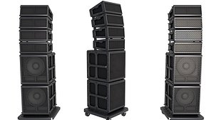 Compact Line Array Speaker System
