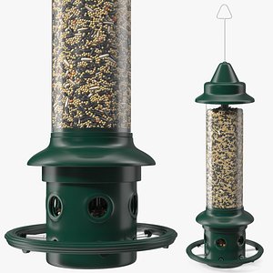 Modern Squirrel Proof Bird Feeder with Seeds
