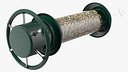 Modern Squirrel Proof Bird Feeder with Seeds