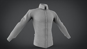 3ds max shirt court long