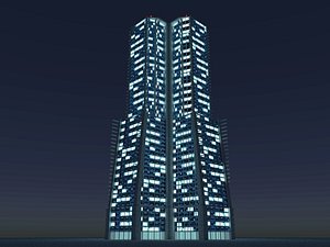 3D skyscraper
