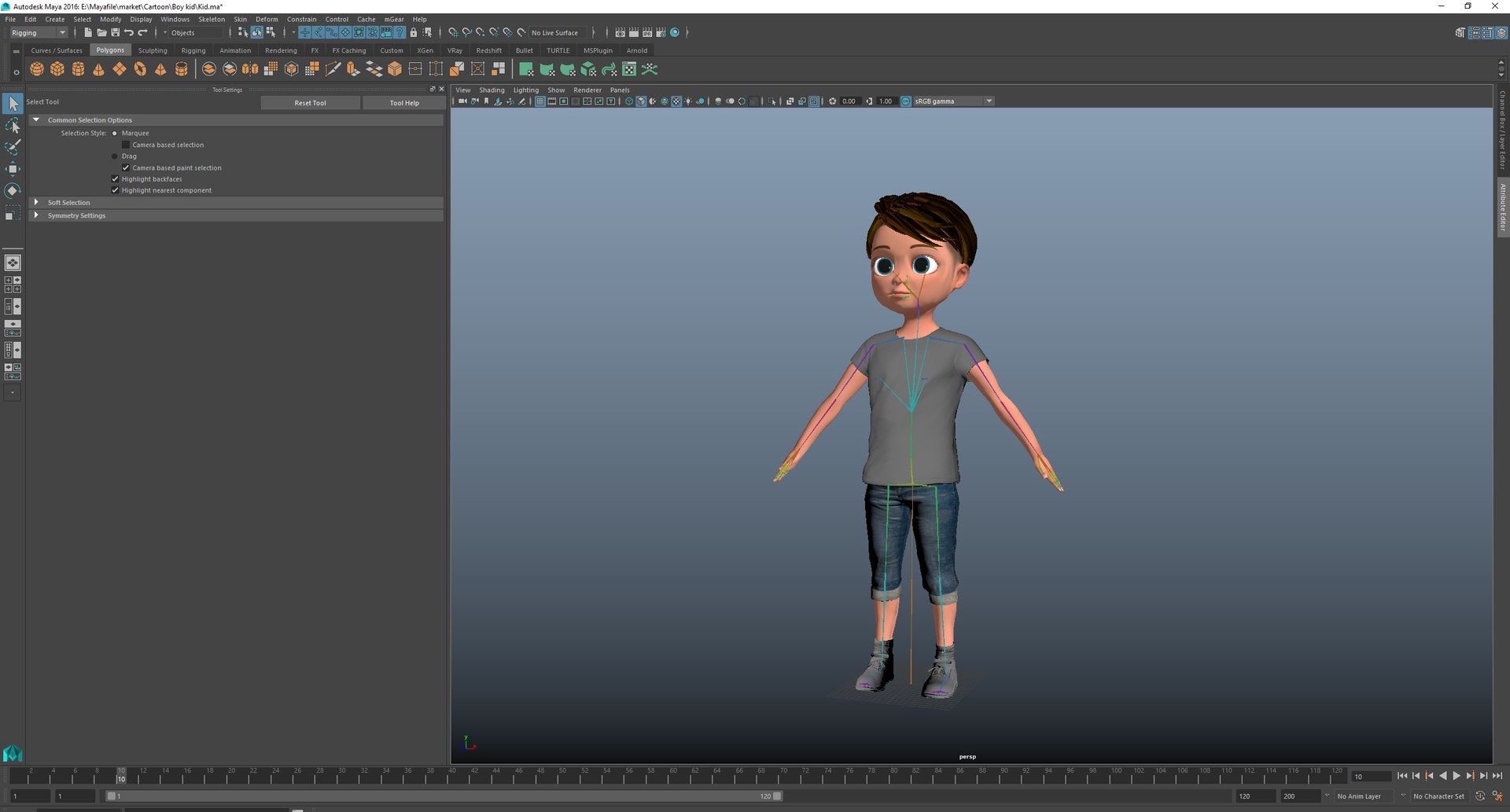 3D Stylized Cartoon Boy Character Rigged - TurboSquid 2078550