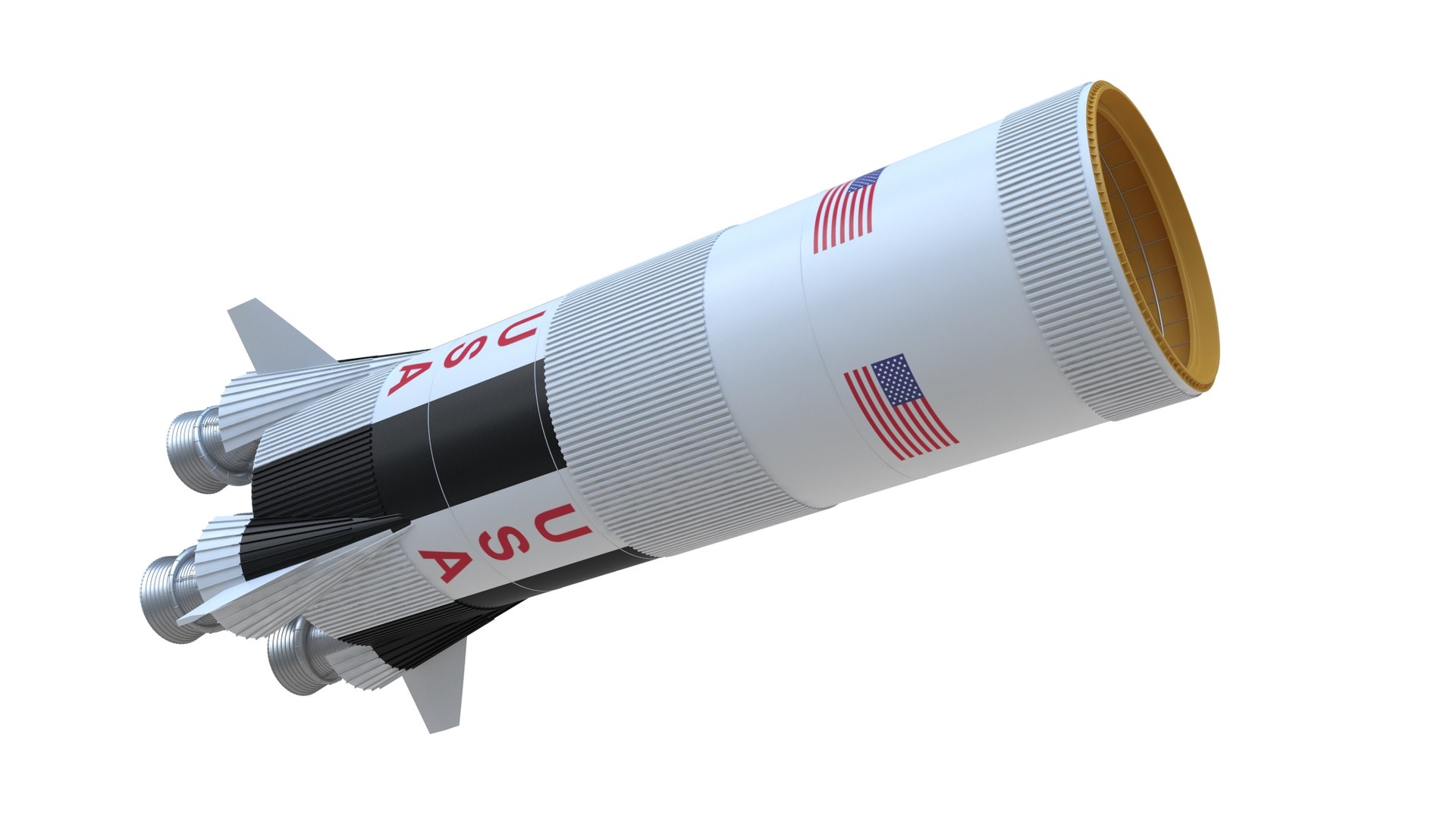 7 nasa space rocket 3D model https://p.turbosquid.com/ts-thumb/DP/UkW1T3/8OBAkSbp/saturnv024/jpg/1592032358/1920x1080/fit_q87/7c8ddc9051de385889e5ff0a79d250d3e1e59786/saturnv024.jpg