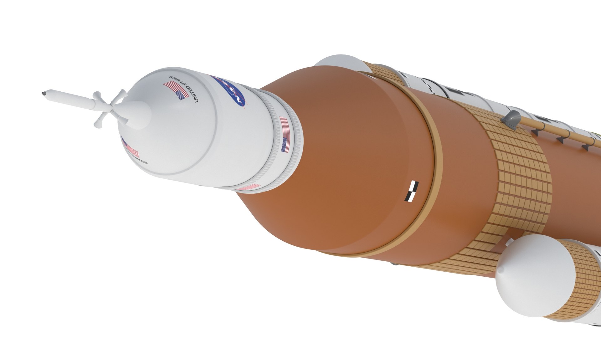 7 nasa space rocket 3D model https://p.turbosquid.com/ts-thumb/DP/UkW1T3/EdyCNg2e/slsblock1rocket007/jpg/1592032359/1920x1080/fit_q87/201fb5469e5d1fb1a25ed943881e744ea351abb2/slsblock1rocket007.jpg