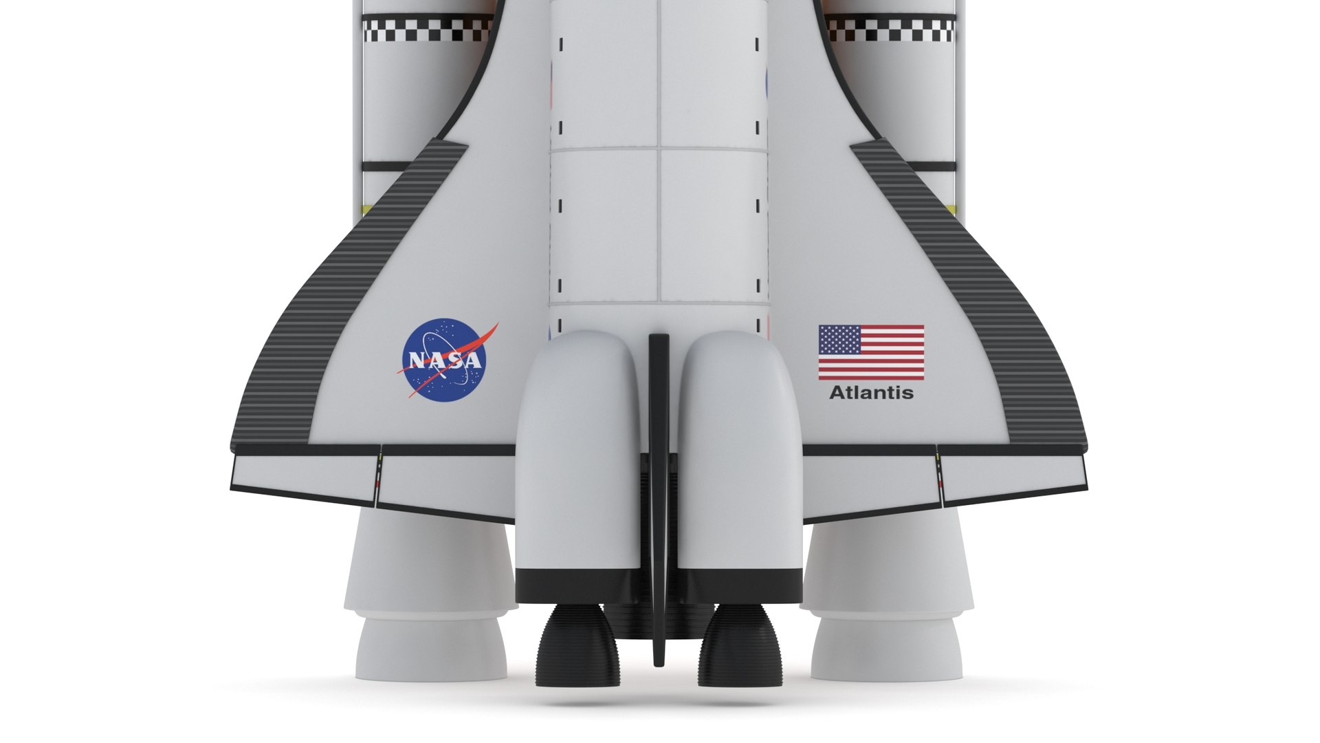 7 nasa space rocket 3D model https://p.turbosquid.com/ts-thumb/DP/UkW1T3/WSv9xfGK/spaceshuttle006/jpg/1592032361/1920x1080/fit_q87/bdc988d8840f582ac6e2bf050b4013fbfe43af8c/spaceshuttle006.jpg