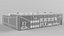 Pioneer Portable DJ Booth White 3D model