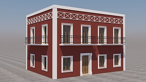 Mexican House 3D model
