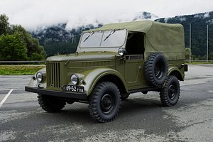 3D GAZ-69 1952