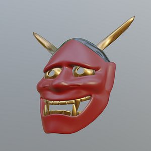 kabuki mask 3D model