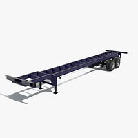 45 foot shipping container trailer