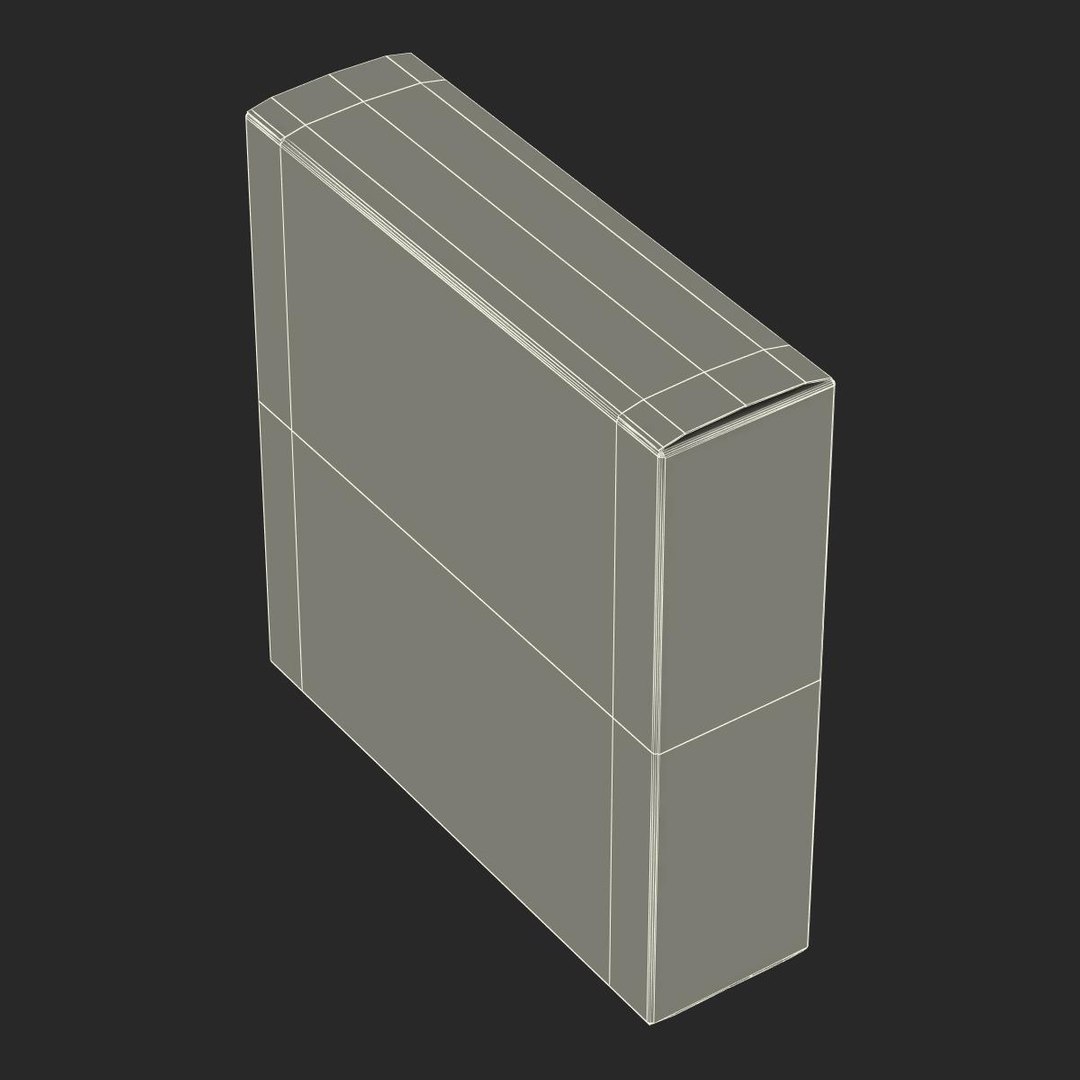 3d Model Condom Box Sico