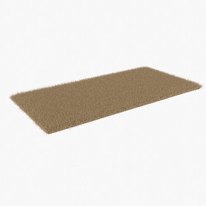 3D model polyester rug