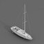 3D sailboats yachts model