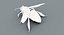 3D model honeybee fur animation 2