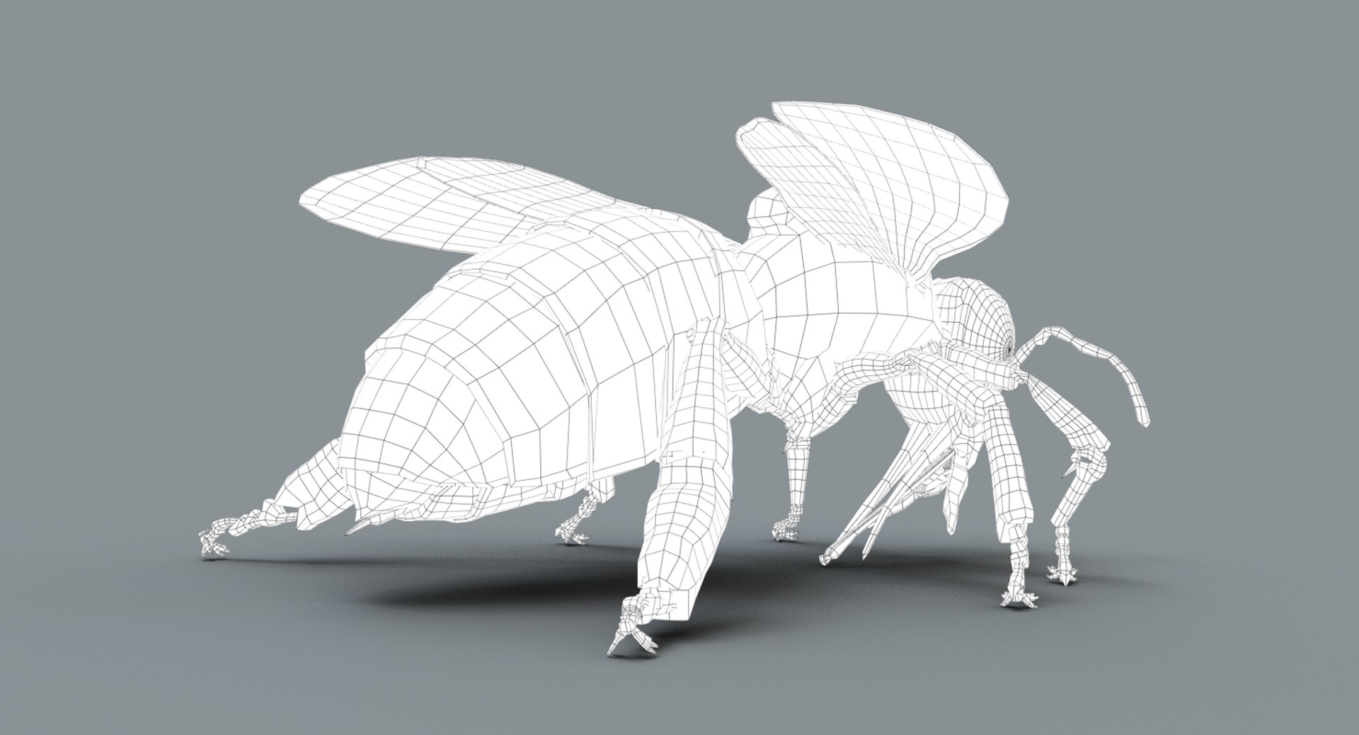 3D model honeybee fur animation 2 https://p.turbosquid.com/ts-thumb/DP/qGH1Xm/bQlZh3yW/wire06/jpg/1541123442/1920x1080/fit_q87/cf13035e42a29482bc5386ec741c2986c7187bd6/wire06.jpg