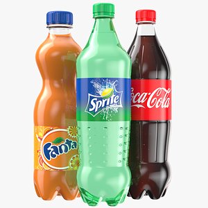 Three Soda Cups No Droplets