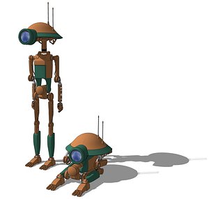 droid pitdroid 3D