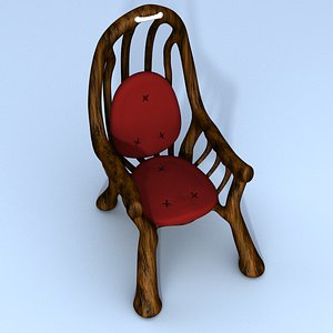antique throne chair max