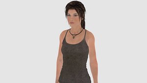 LARA CROFT - RIGGED - PBR