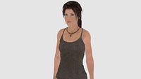 LARA CROFT - RIGGED - PBR