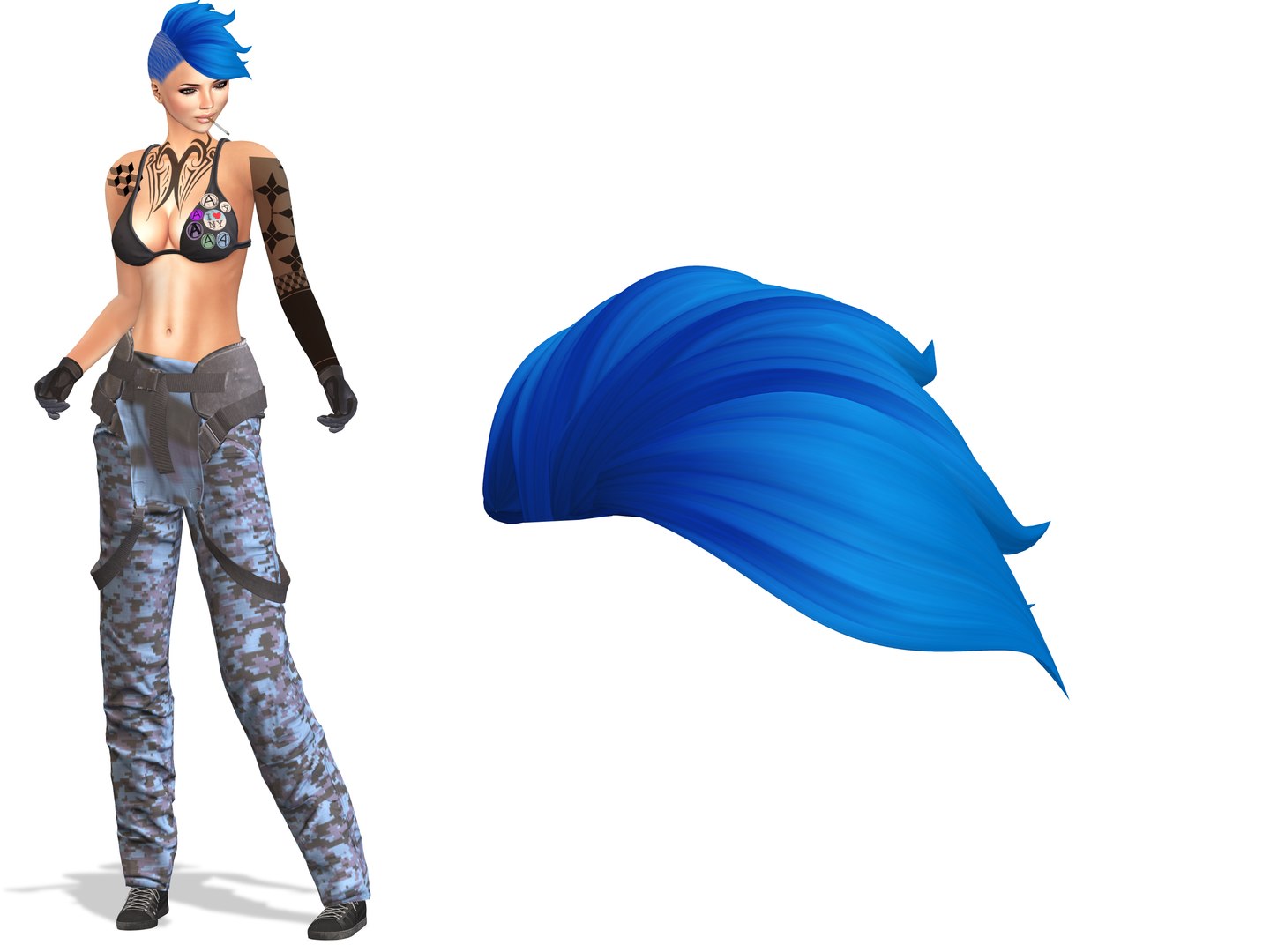 Punk Blue Hair 3D https://p.turbosquid.com/ts-thumb/DP/ulWQpC/mQ/preview2/jpg/1671031720/1920x1080/fit_q87/a29b49e00b421285a81a2bcbd1d5fdf3064eb70d/preview2.jpg