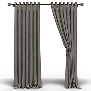 Curtains with eyelets