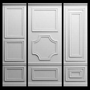 molding wall model