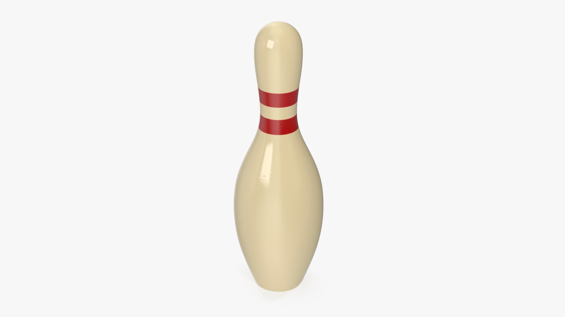 Bowling Pin 3D model preview