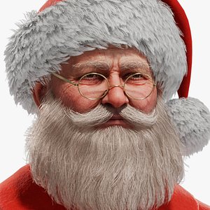3D Classic Santa Clause animated for Unreal engine
