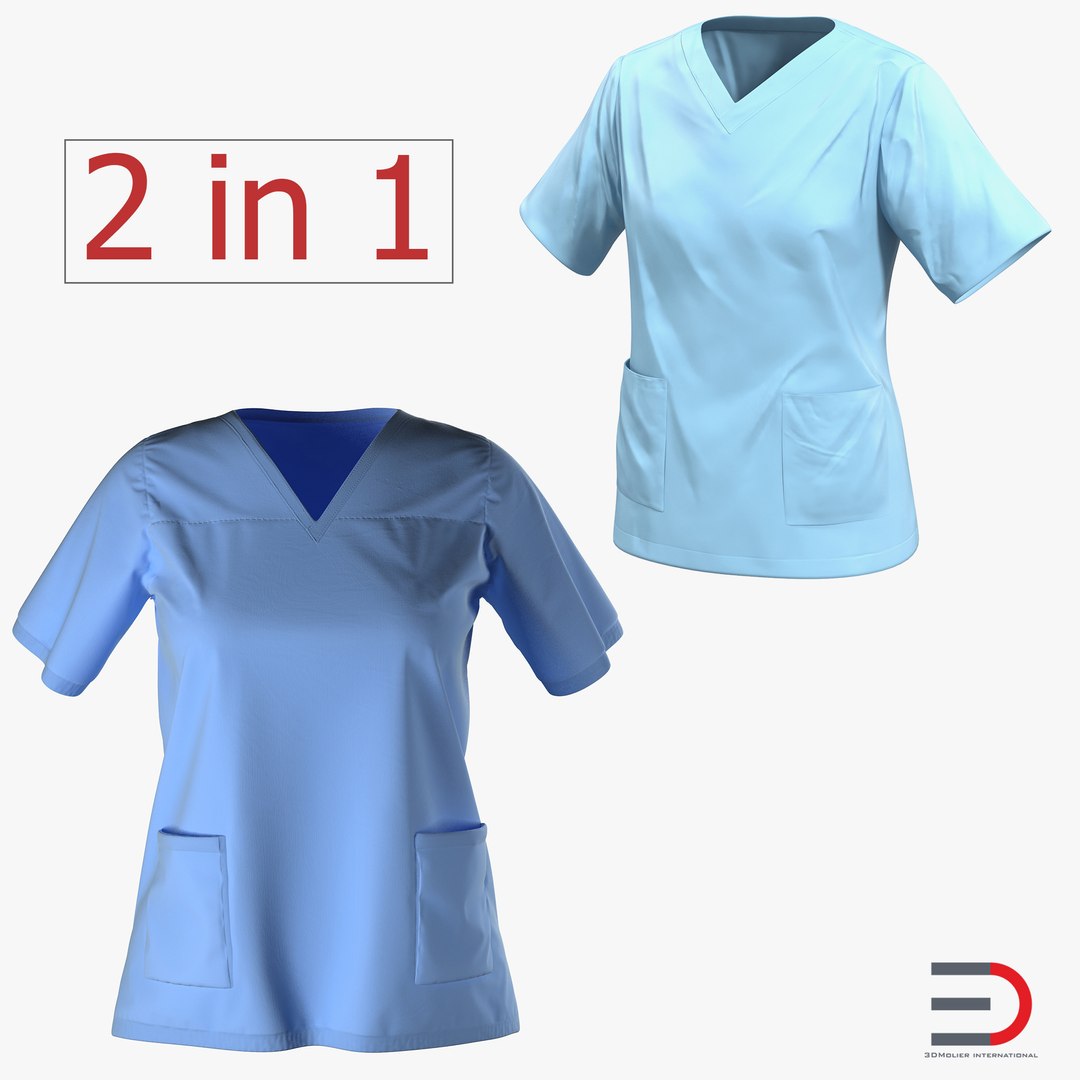 Doctor Clothing 3D Models Collection 4 3D model preview