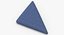 Flag Folded Triangle Argentina