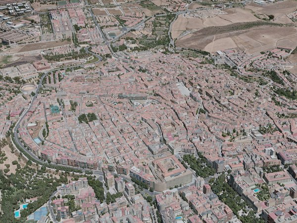 Caceres City 3D