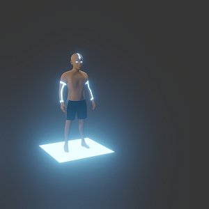 3D aang caracther model