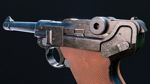 Luger P08 - WW2 German Pistol