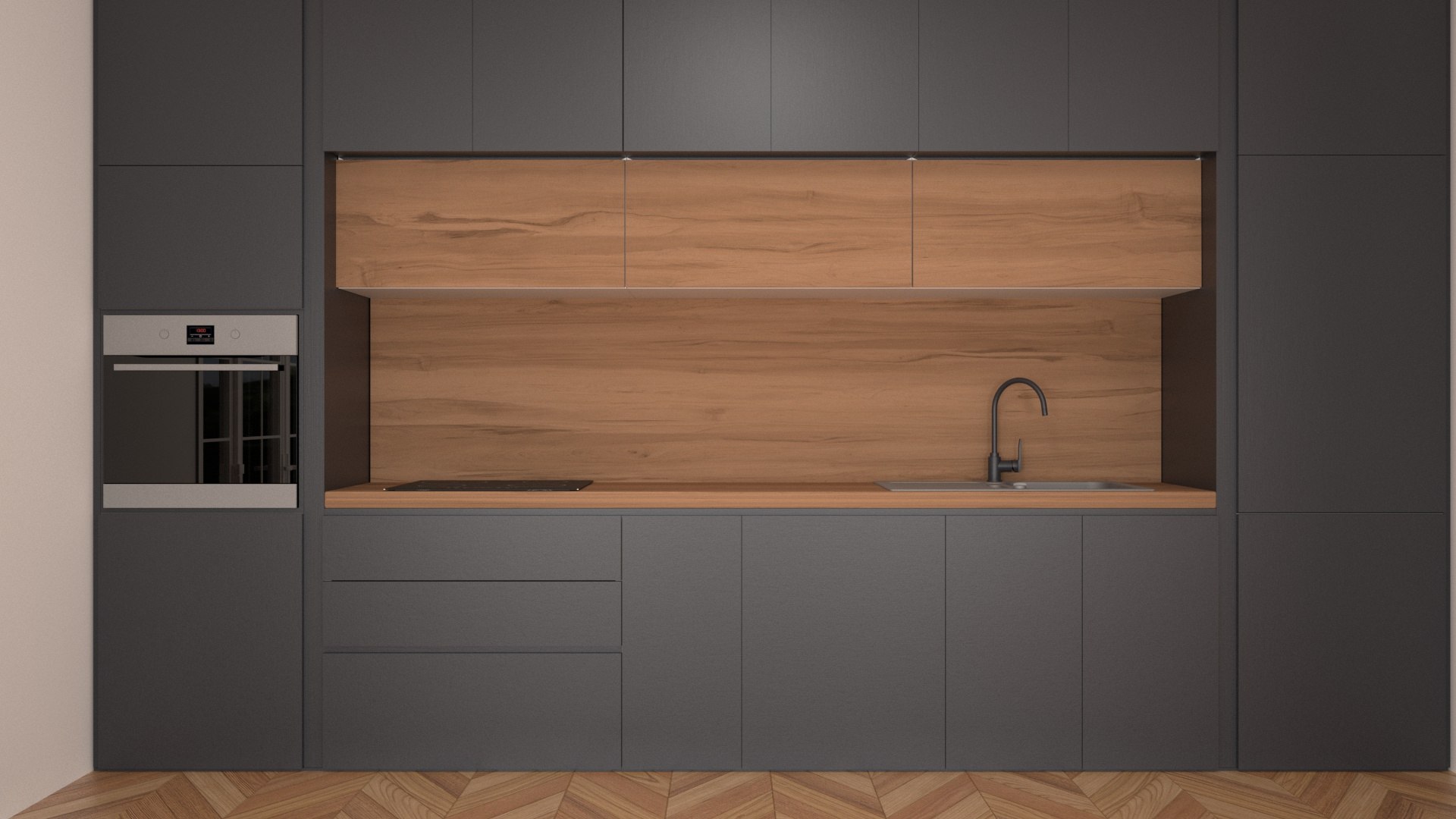 3D Antracid Kitchen - TurboSquid 2101990