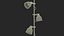 Modern Three-Point Floor Lamp