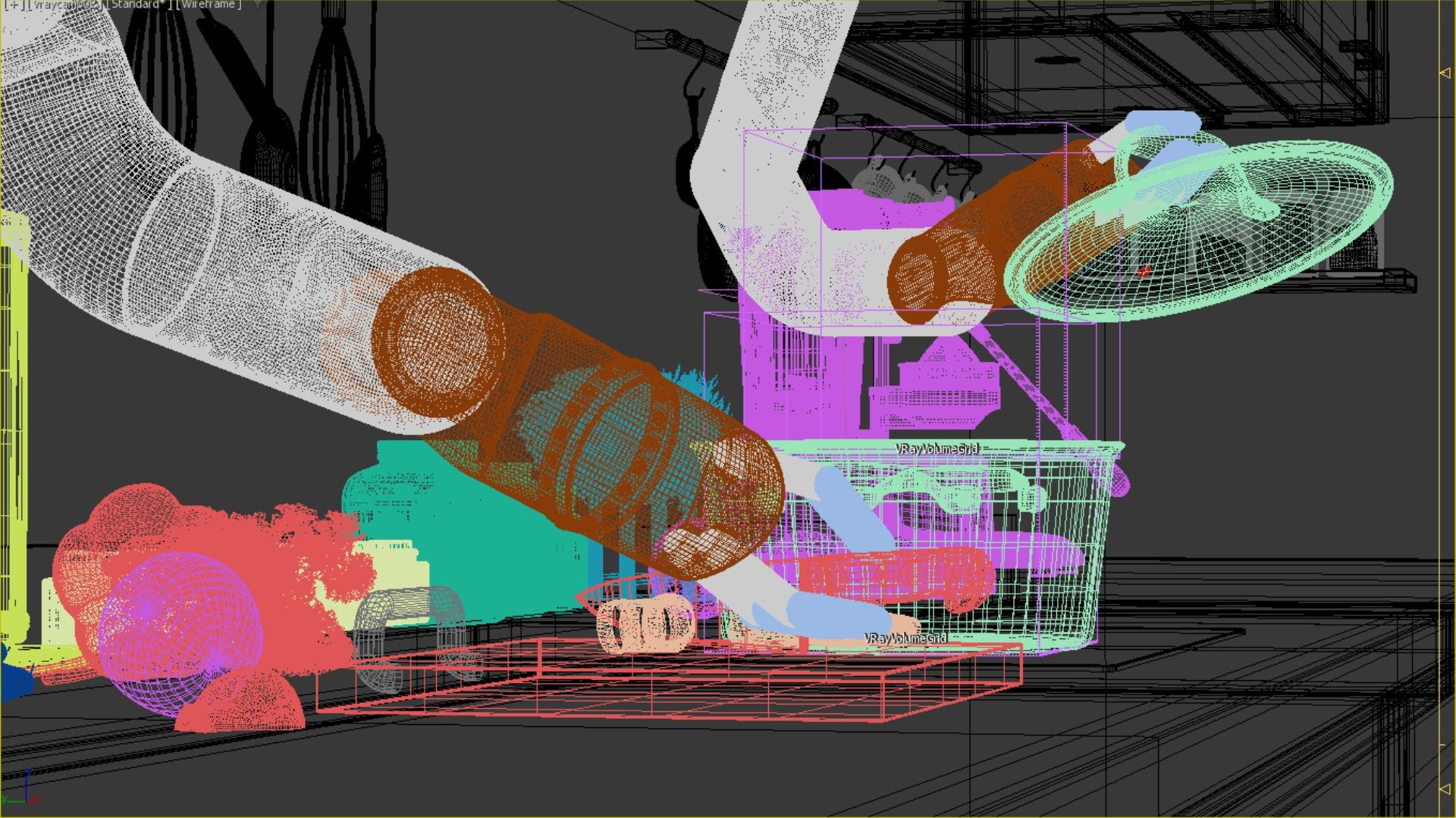 Robotic Arm Cooking Assistant 3D - TurboSquid 2204915
