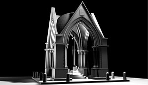 padrao monument 3d c4d