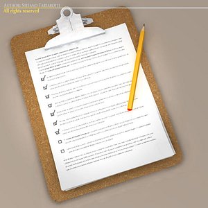 clipboard pencil 3ds