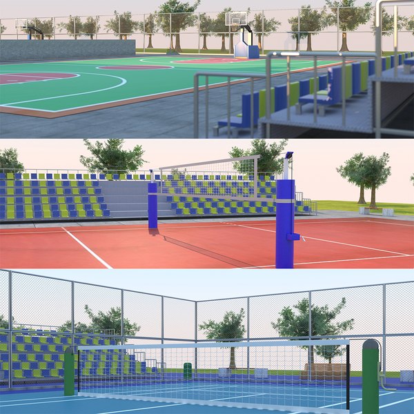 3D model Outdoor Sports Collection