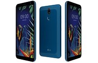 LG K40 Blue Low Poly