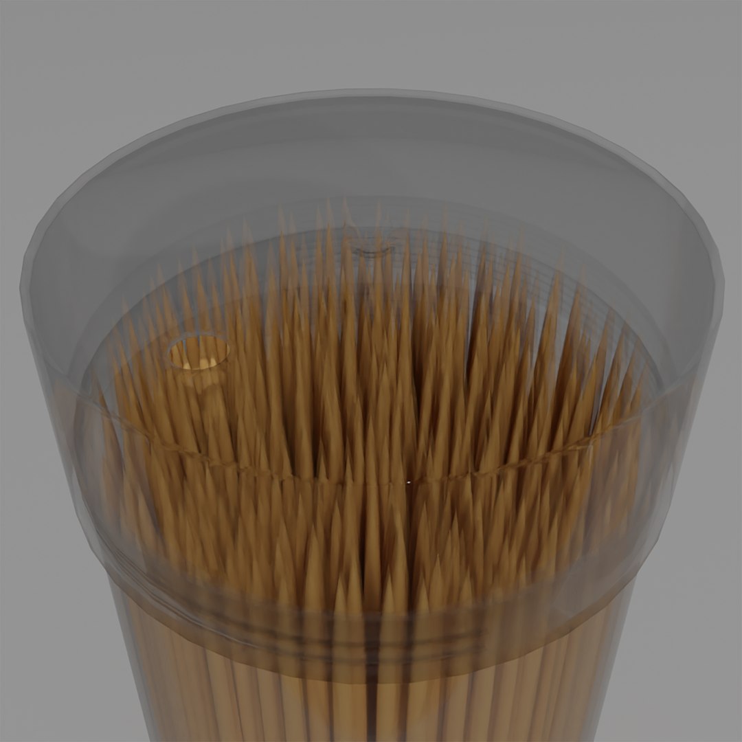 3D Toothpick - TurboSquid 2204864