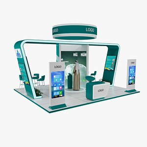Exhibition Booth 3D model