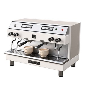 3D Espresso Coffee Machine 06