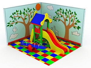 children playground 350x400 cm model