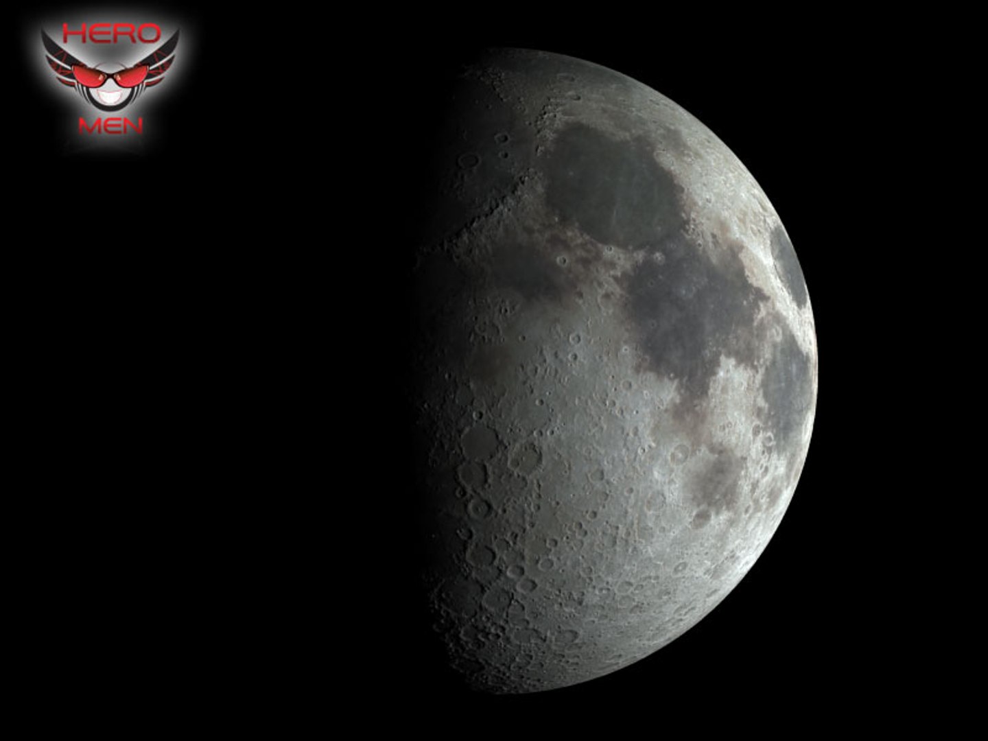 3d Model Realistic Moon