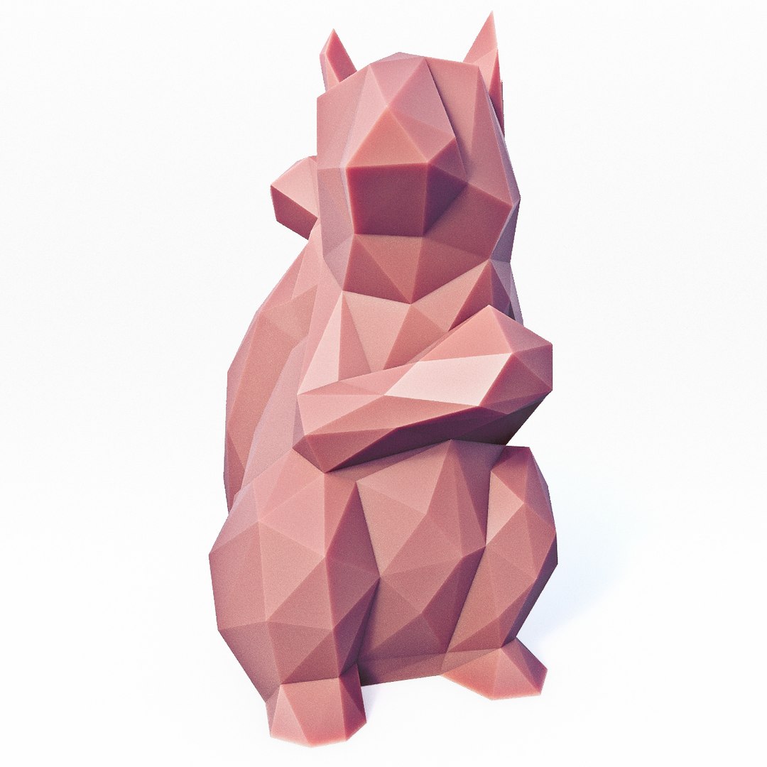 3D squirrel - TurboSquid 1365885