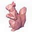 Wiewiórka Low Poly