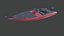 Łódź do połowu basów 01 Low-poly PBR