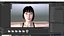 Asian Woman Perfect Base Shape V2 3D model